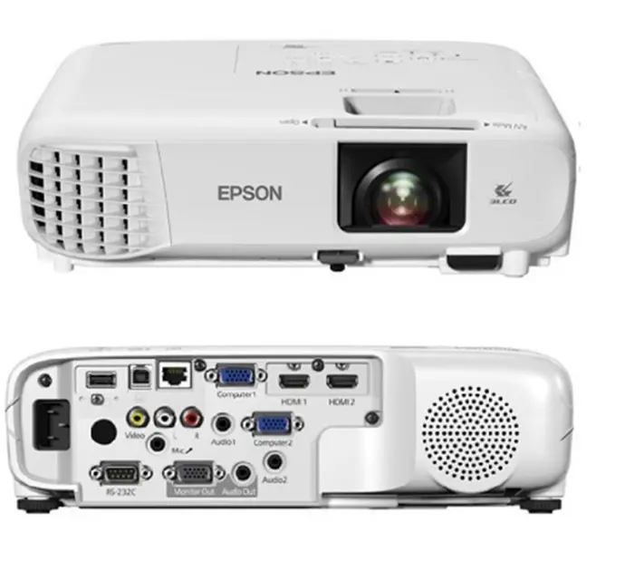 PROYECTOR EPSON POWERLITE 119W, 4000LUM, WXGA ( 1280 x 800 ) PARLANTE 16W, HDMI, VGA, RJ45