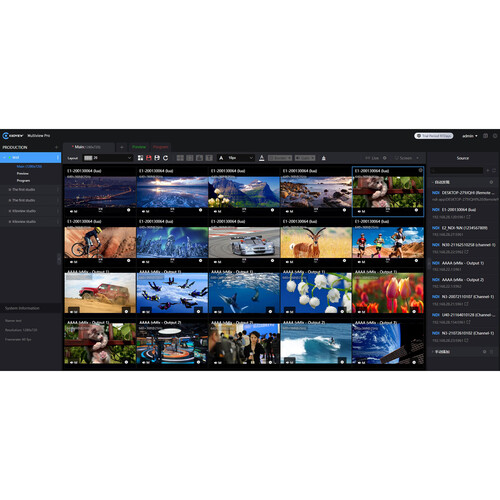 Multiview Pro Sistema de monitoreo NDI Monitorización continua. Cambio instantáneo. Control absoluto.