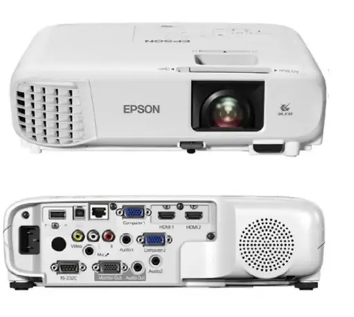 PROYECTOR EPSON POWERLITE 119W, 4000LUM, WXGA ( 1280 x 800 ) PARLANTE 16W, HDMI, VGA, RJ45