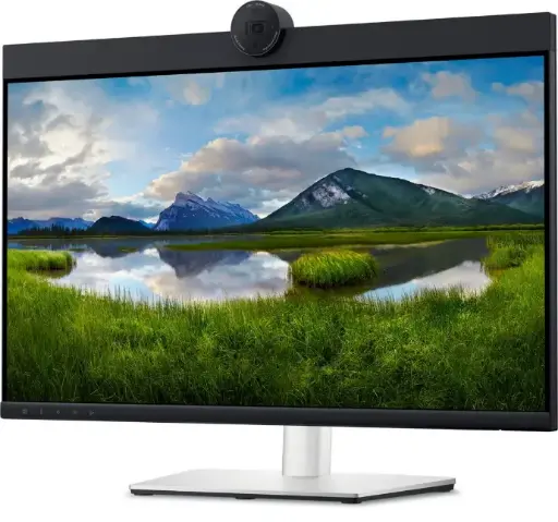 Monitor DELL Video Conferencing P2424HEB, 23,8", resolución 1920x1080 at 60Hz, Cam Web-Speaker-Mic, conector 1x DP 1.2, 1x HDMI 1.4, 1x RJ45, incluye cable DP-DP de 1,8m y poder, 36m Adv Exch Serv