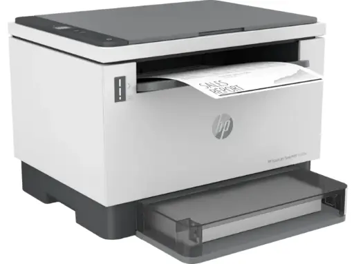 HP LaserJet Tank MFP 1602w (Printer, Copier, Escaner) A4, normal Up to 22 ppm, 64MB/500MHz, USB 2.0/Wifi 802.11b/n/g,CicloMes 25.000pagxmes, band150hojas